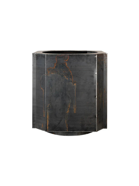 Funki Pot, stor från Louise Roe - Brushed aluminium - Jacobsen Plus