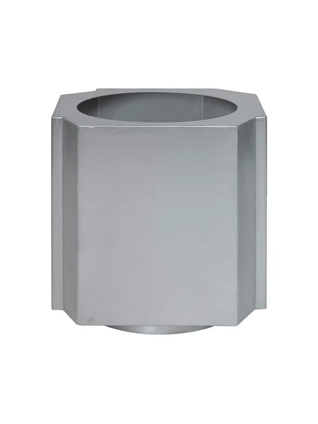 Funki Pot, x-large från Louise Roe - Brushed aluminium - Jacobsen Plus