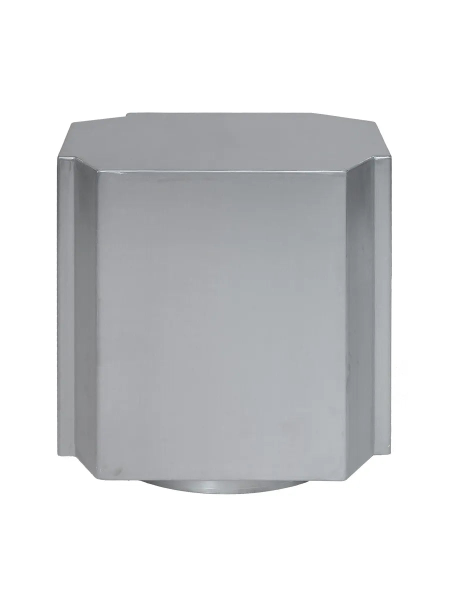 Funki Stool 01 från Louise Roe - Brushed aluminium - Jacobsen Plus
