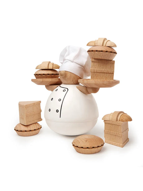Kikkerland Balance The Baker, balansspel - Jacobsen Plus