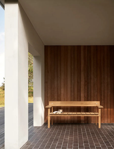 Timbur Trädgårdsbänk från Carl Hansen & Søn - 5 - Jacobsen Plus