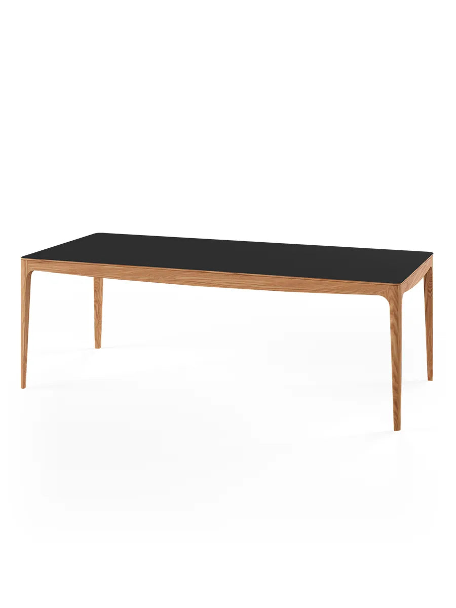 GM 3700 RO Matbord, svart från Naver Collection - 180 x 100 cm / Elm olie / Ingen tilläggsskivor - Jacobsen Plus