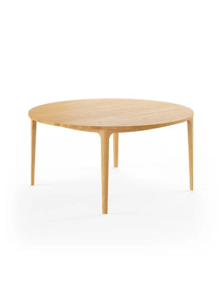 GM 3700 RO Runt Matbord från Naver Collection - Ø 120 cm / Ask hvidolie / Ingen tilläggsskivor - Jacobsen Plus