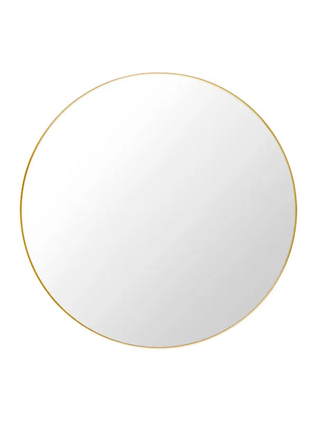 Spegel Ø110 från GUBI - Polished Brass - Jacobsen Plus