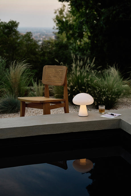 Obello portabel bordslampa från GUBI - Mellow Yellow - Jacobsen Plus