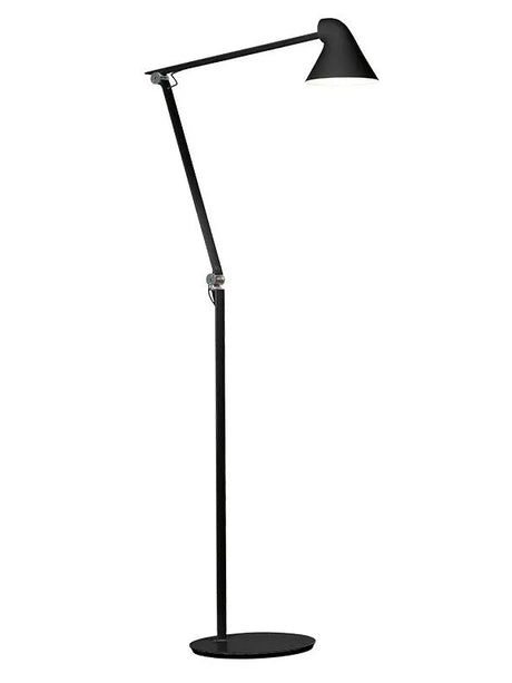 NJP golvlampa från Louis Poulsen - Svart - Jacobsen Plus