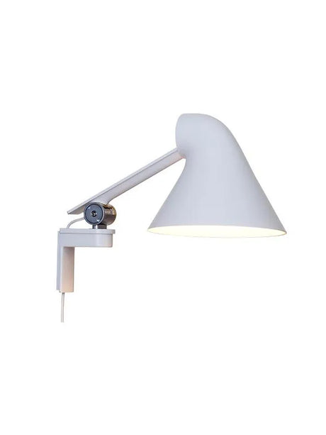 NJP vägglampa från Louis Poulsen - Svart / Kort arm - Jacobsen Plus