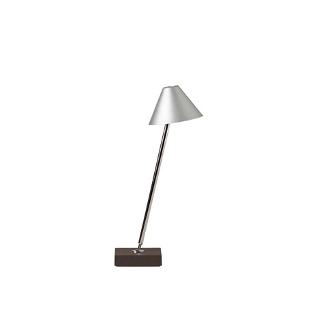 Santa & Cole - Gira Mini, portabel bordslampa - Naturligt aluminium - Jacobsen Plus