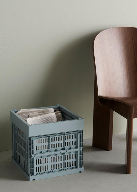 Colour Crate Cube, Dammblå från Hay - 2 - Jacobsen Plus
