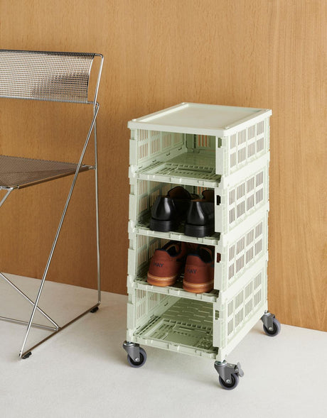 Colour Crate hjul, medium 4 st. från Hay - 4 - Jacobsen Plus