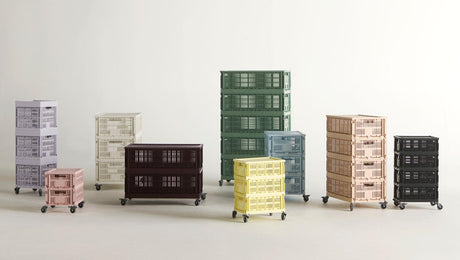 Colour Crate hjul, stora 4 st. från HAY - 4 - Jacobsen Plus