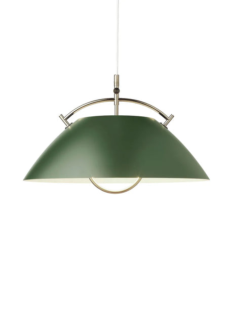HJW37 Pendellampa med hiss av Hans J. Wegner - Vit - Nikkel - Jacobsen Plus