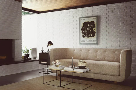 Vilhelm Soffa från Audo Copenhagen - Tyg / Signatur - Sahco Zero Boucle 001 / Ek - Jacobsen Plus