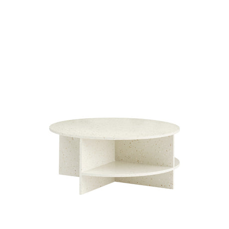 Halves soffbord för utomhusbruk från Muuto - Off-white - Jacobsen Plus