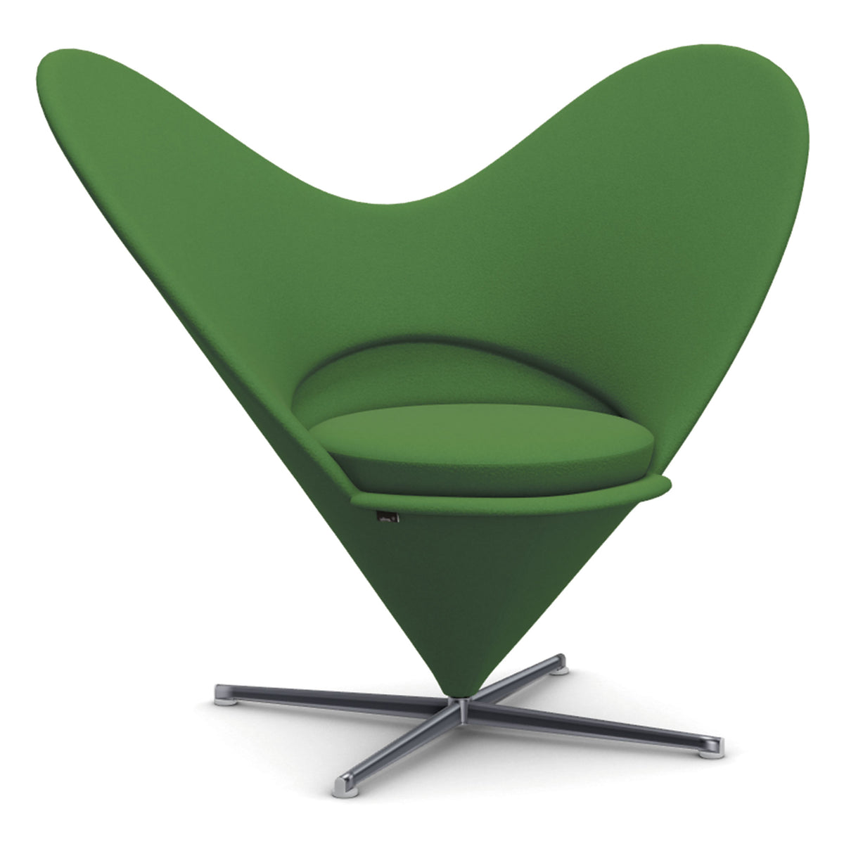 Heart Cone Chair av Verner Panton - Tonus 58 grass green - Jacobsen Plus