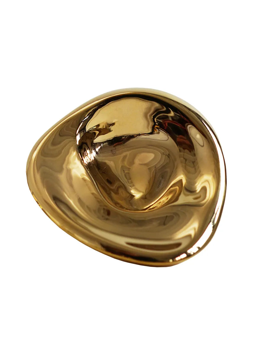 Ripple Knopp Stor, guld från Hein Studio - 1 - Jacobsen Plus