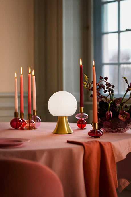 Holmegaard - Noor portabel LED-lampa, mässingsfärgad - 4 - Jacobsen Plus