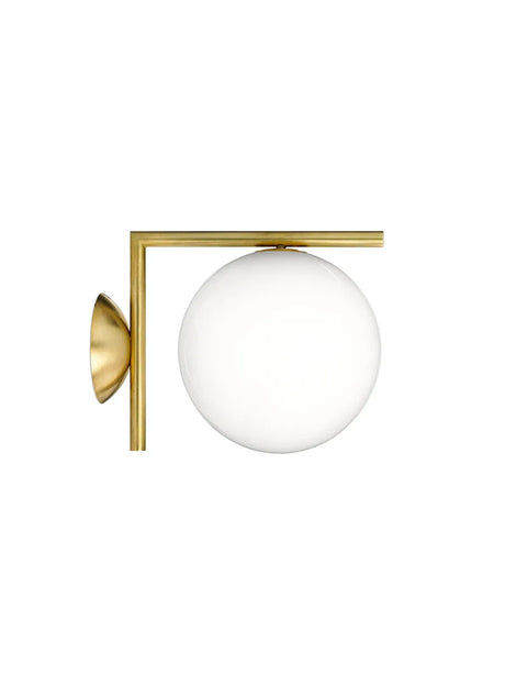 IC Loft-/vägglampa 1 från Flos - Mässing - Jacobsen Plus