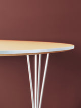 Piet Hein B611 Superellipse Matbord, 135 x 90 cm från Fritz Hansen - 6 - Jacobsen Plus
