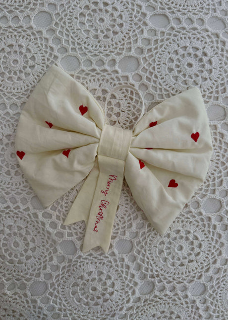 Christmas Bow - Butter Yellow från Blåmst - Jacobsen Plus