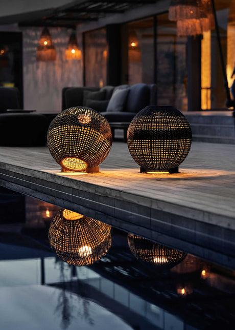 Illusion Lampa, rund från Cane-line - Taupe - Jacobsen Plus