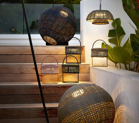 Illusion Lampa, rund från Cane-line - Taupe - Jacobsen Plus