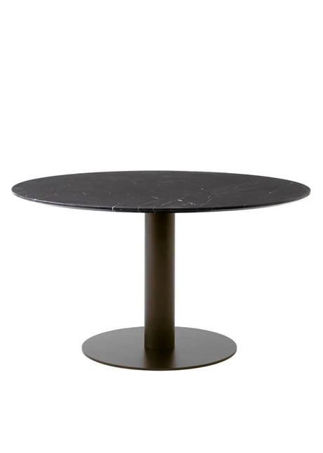 In Between Bord SK20, bronsfärgat stativ från &tradition - Nero Marquina - Jacobsen Plus