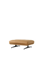 Inland AV32 Pouf från &Tradition - Noble Cognac Läder - Jacobsen Plus