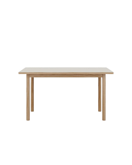 ESSENTIAL OAK matbord 140x90 cm Mushroom, från WB Manufaktur - Jacobsen Plus