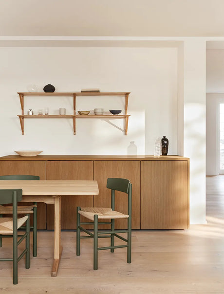 BM29 Shelf, modell 2921 av Børge Mogensen - Ek lak - Jacobsen Plus