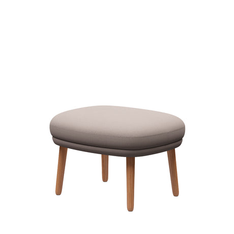 Ro Pall m. stomme i ek från Fritz Hansen - Christianshavn - 1110 Yellow - Jacobsen Plus