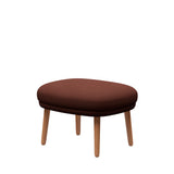 Ro Pall m. stomme i ek från Fritz Hansen - Christianshavn - 1134 Dark Orange - Jacobsen Plus