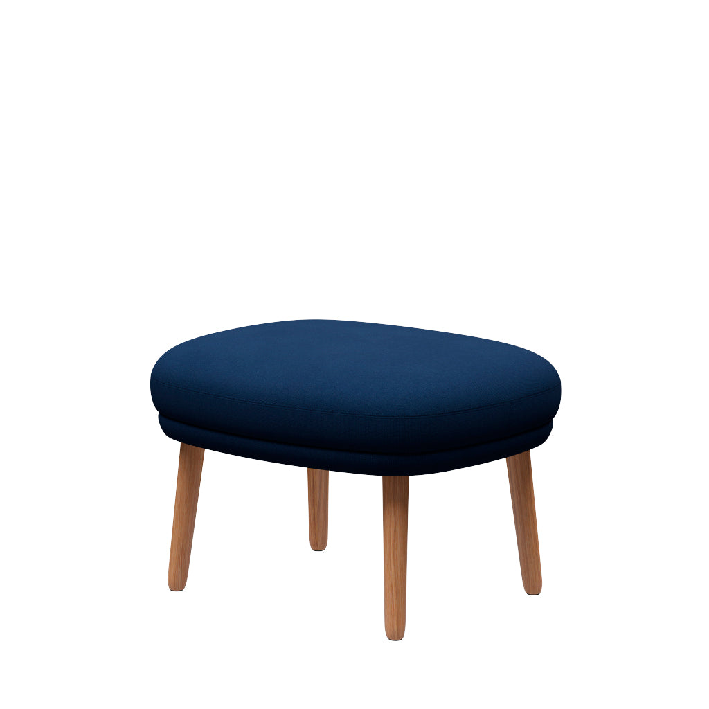 Ro Pall m. stomme i ek från Fritz Hansen - Christianshavn - 1153 Blue Uni - Jacobsen Plus