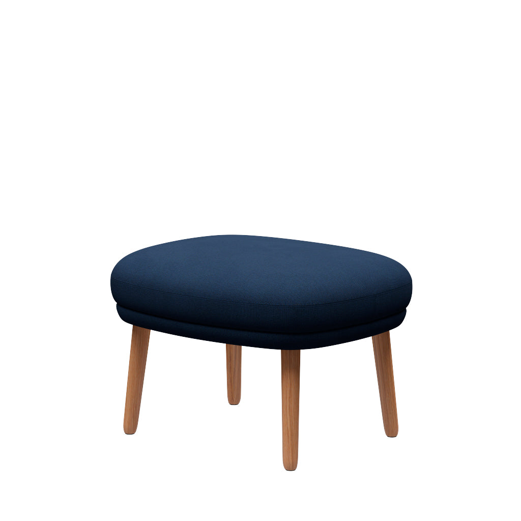 Ro Pall m. stomme i ek från Fritz Hansen - Christianshavn - 1155 Dark Blue - Jacobsen Plus