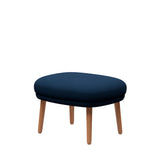 Fri Pall med stomme i ek från Fritz Hansen - Christianshavn - 1154 Blue - Jacobsen Plus
