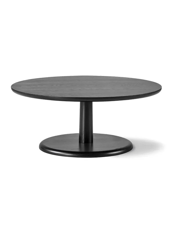 Pon Soffbord från Fredericia Furniture - Model 1295 - Ø90 / Ek svart lak - Jacobsen Plus