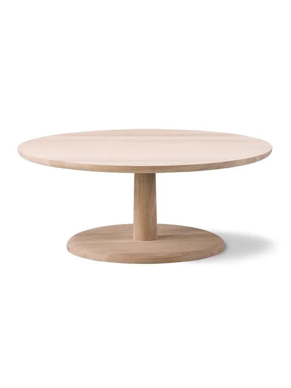 Pon Soffbord från Fredericia Furniture - Model 1295 - Ø90 / Ek lak - Jacobsen Plus