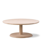 Pon Soffbord från Fredericia Furniture - Model 1295 - Ø90 / Ek lak - Jacobsen Plus