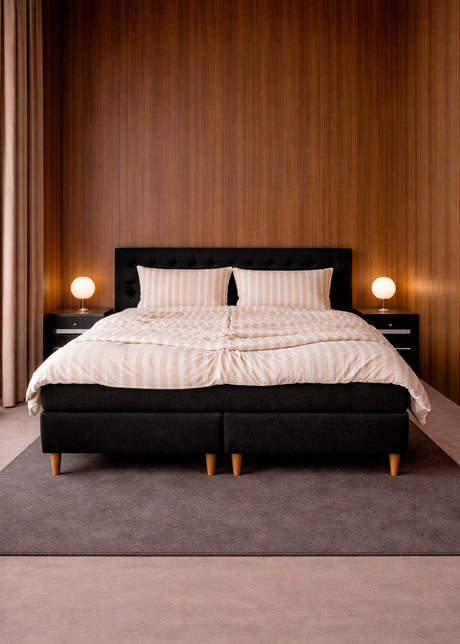 Jacobsen Plus Beds – Kontinentalsäng, Antracit - 180 x 200 cm / Medium-medium - Jacobsen Plus