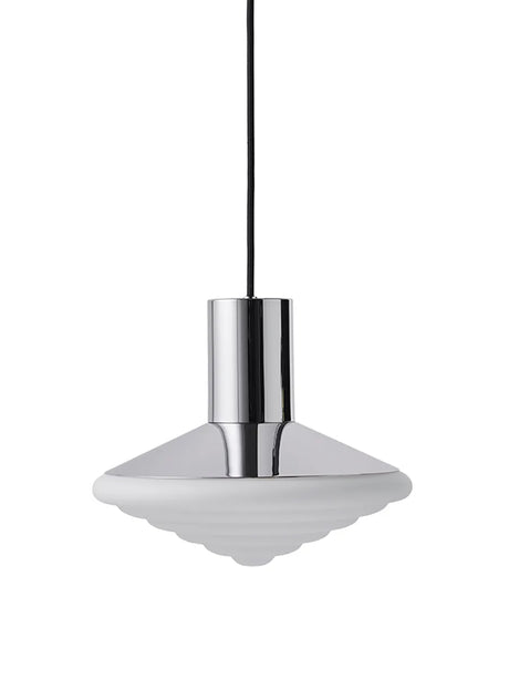 Whipped Pendellampa, helt i krom från LEO Objects - Jacobsen Plus