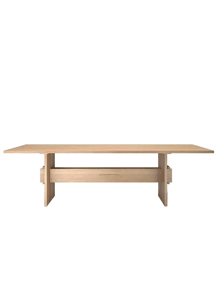 Jeppe Utzon Bord #2 från DK3 - Ek / 200 x 100 cm - Jacobsen Plus