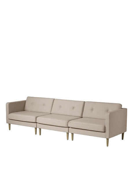 L42 Firhøj Soffa 3-sits, beige från FDB Møbler - 5 - Jacobsen Plus