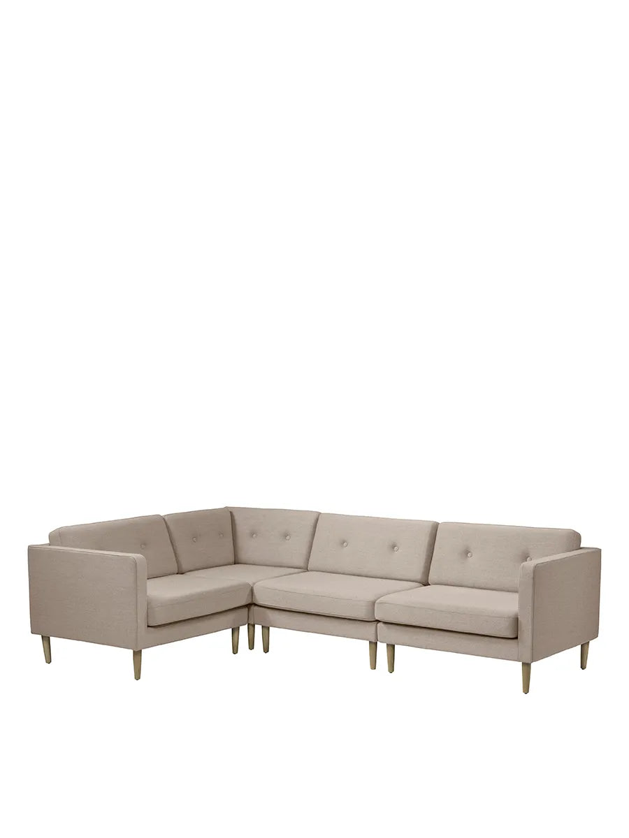 L42 Firhøj Hörnsoffa 4-sits, beige från FDB Møbler - 4 - Jacobsen Plus