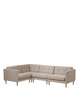 L42 Firhøj Hörnsoffa 4-sits, beige från FDB Møbler - 4 - Jacobsen Plus