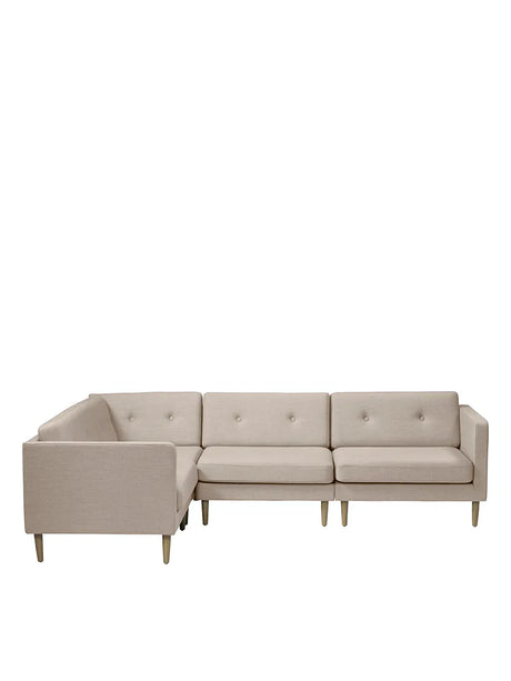 L42 Firhøj Hörnsoffa 4-sits, beige från FDB Møbler - Jacobsen Plus
