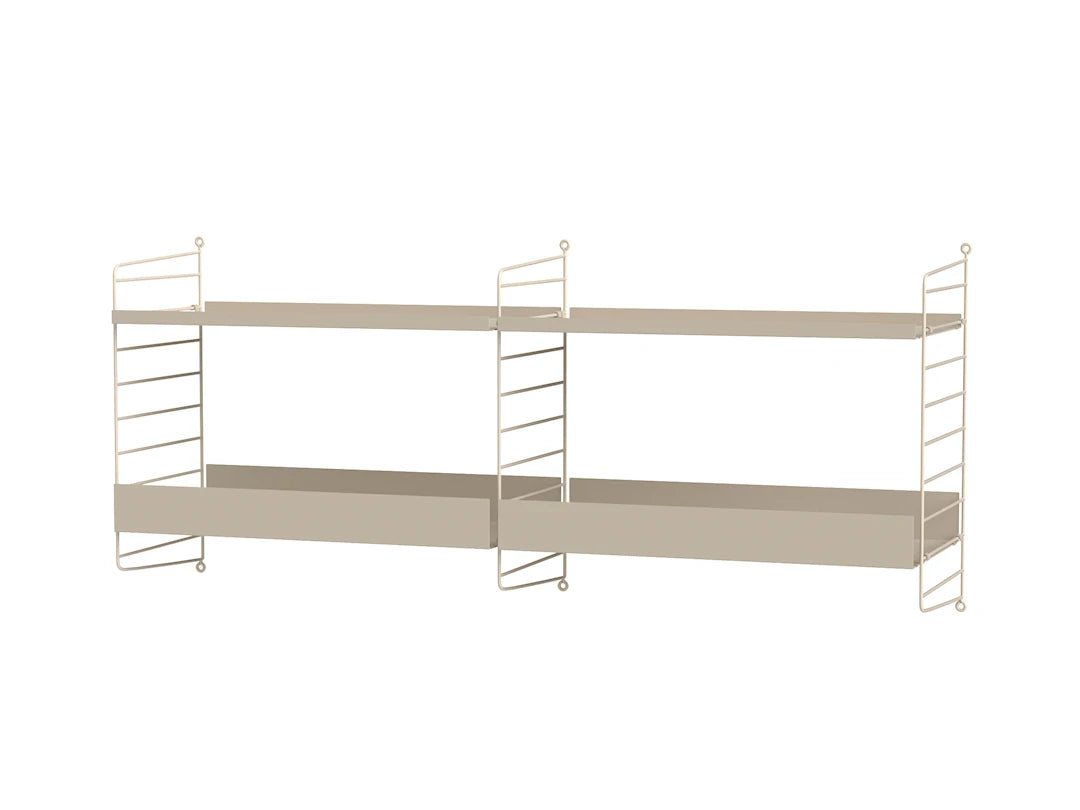 Köksbokhylla, paket B från String Furniture - Beige - beige - Jacobsen Plus