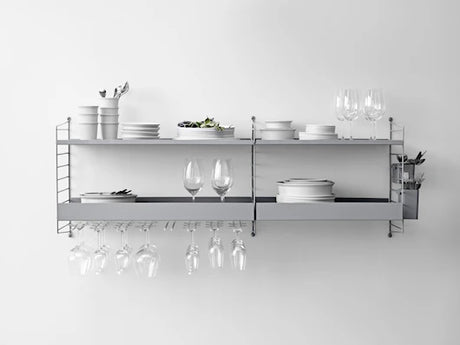 Köksbokhylla, paket B från String Furniture - Vit - vit - Jacobsen Plus