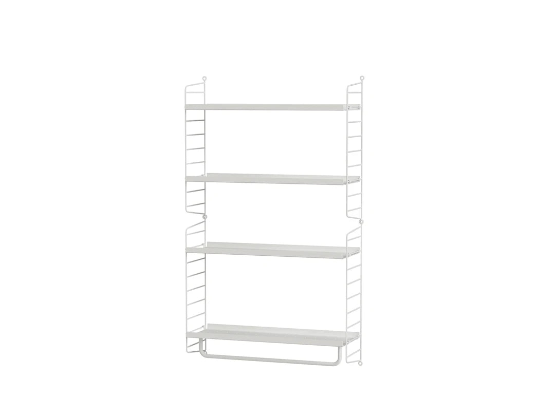 Köksbokhylla, paket D från String Furniture - Vit - vit - Jacobsen Plus