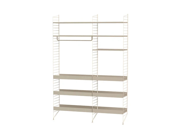 Köksbokhylla, paket F från String Furniture - Beige - beige - Jacobsen Plus