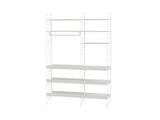 Köksbokhylla, paket F från String Furniture - Vit - vit - Jacobsen Plus